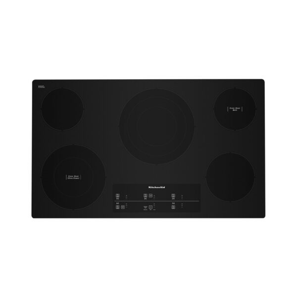 KitchenAid® 36″ Electric Cooktop with 5 Elements and Touch-Activated Controls