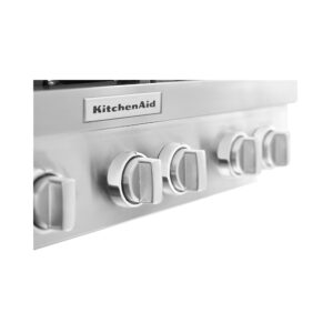 KitchenAid® 36″ 6-Burner Commercial-Style Gas Rangetop view 2