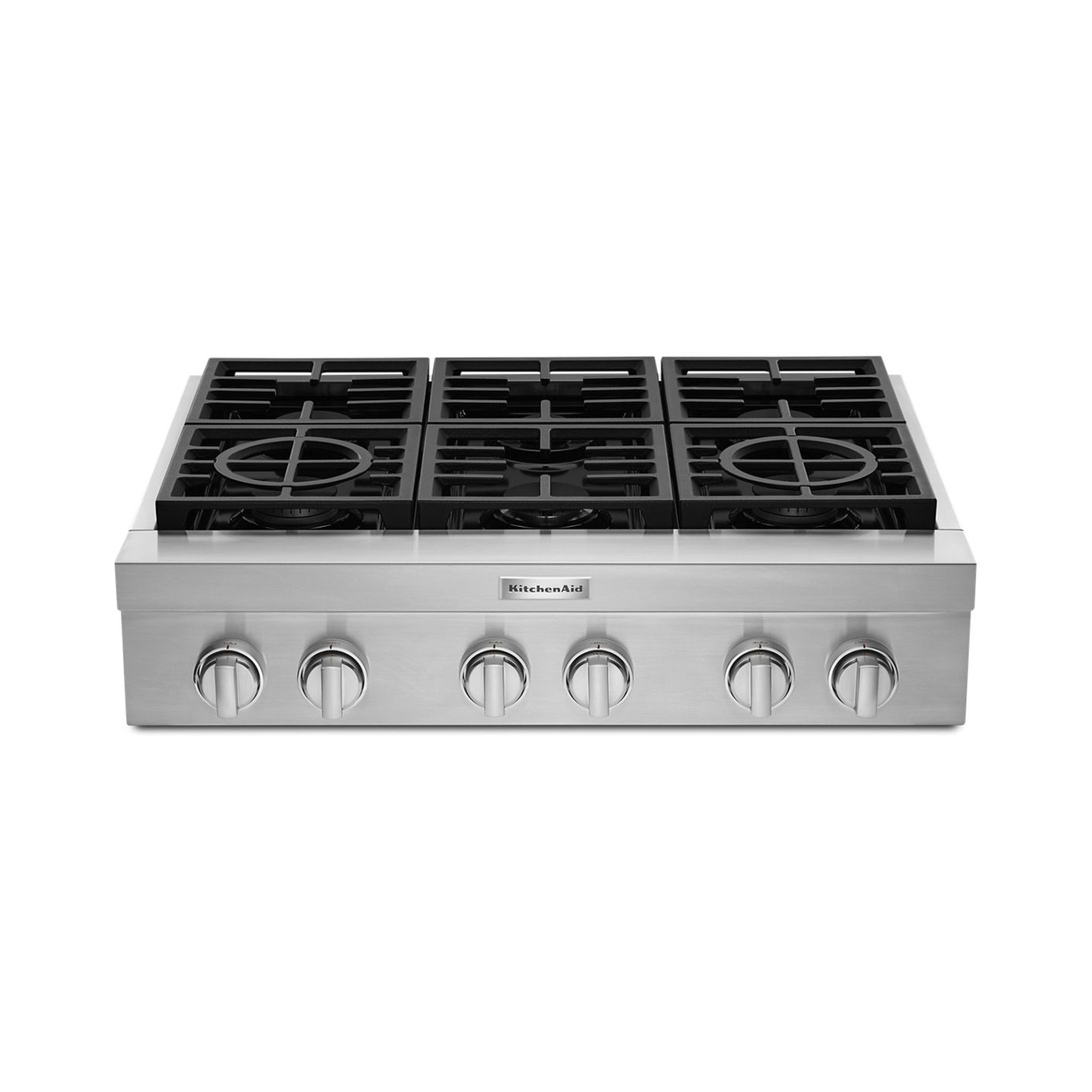 KitchenAid 36-inch 6-Burner Commercial-Style Gas Rangetop