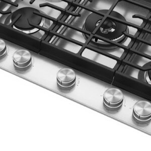 KitchenAid® 30 in. Gas Cooktop with 5 Burners and Integrated Wok Grate view 3