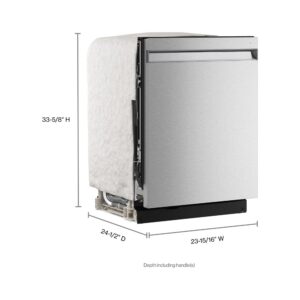 KitchenAid® 360° Max Jets™ Third Rack Dishwasher with Advanced ProDry™ System, 44 dBA – KDPS624SPS view 3