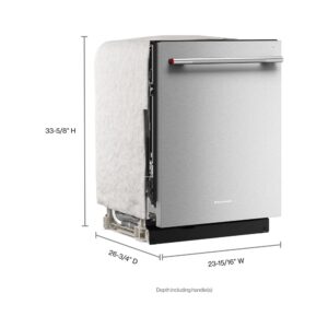 KitchenAid® 360° Max Jets™ Third Rack Dishwasher with Advanced ProDry™ System and Ultra-Bright LED Lighting, 44 dBA view 3