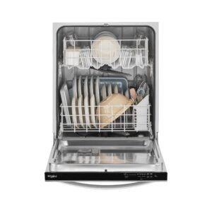 Whirlpool® Quiet Dishwasher with Boost Cycle and Extended Soak Cycle view 2