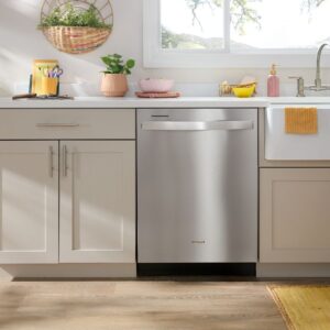 Whirlpool® 24″ Stainless Steel Dishwasher with AI Intelligent Wash, 47 dBA view 4