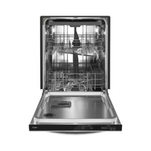 Whirlpool® 24″ Stainless Steel Dishwasher with Soil Sensor and Quick Wash view 3