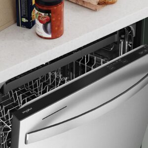 Whirlpool® 24″ Stainless Steel Dishwasher with Soil Sensor and Quick Wash view 6