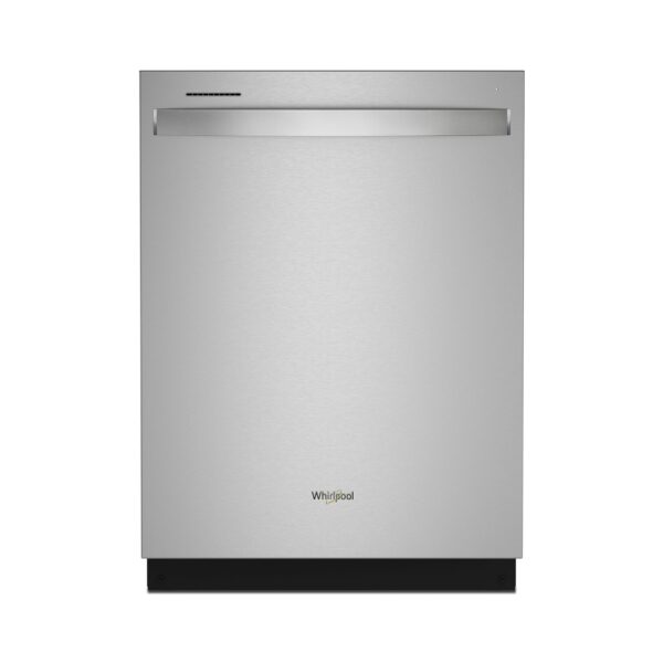 Whirlpool® 24″ Stainless Steel Dishwasher with Soil Sensor and Quick Wash