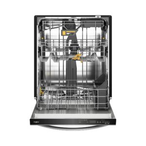 Whirlpool® 24-Inch Top Control Dishwasher with Total Coverage Wash and Auto Open Air Dry view 2