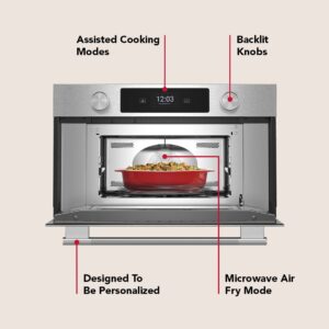 KitchenAid 30-inch Built-In Microwave with Air Fry, 1.4 cu. ft. view 8