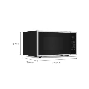 KitchenAid 24-inch Countertop Microwave, 2.2 cu. ft. view 3