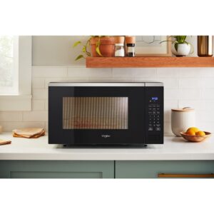 Whirlpool® 1.6 Cu. Ft. Countertop Microwave with Sensor Cooking and Electronic Touch Controls view 3