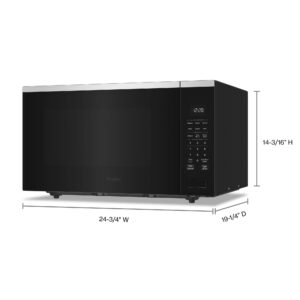 Whirlpool® 2.2 Cu. Ft. Countertop Microwave with Sensor Cooking and Electronic Touch Controls view 5
