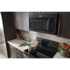Whirlpool® 1.7 Cu. Ft. Over-the-Range Microwave with 300 CFM Venting and Dishwasher-Safe Turntable view 2
