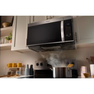Whirlpool® 1.9 Cu. Ft. Over-the-Range Microwave with Sensor Cooking and CleanRelease™ Non-Stick Interior view 5