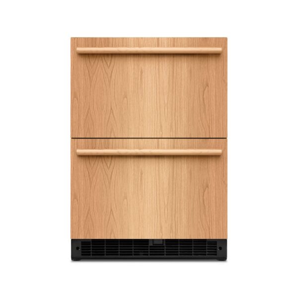 KitchenAid 24-Inch Panel-Ready Double-Drawer Refrigerator, 4.4 Cu. Ft.
