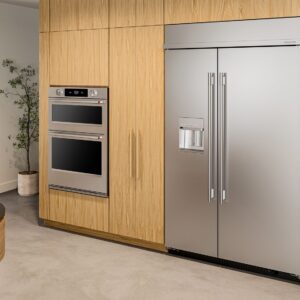 KitchenAid 29.4 Cu. Ft. 48-Inch Built-In Side-by-Side Refrigerator with Exterior Water and Ice Dispenser with Measured Fill in PrintShield® Finish view 7