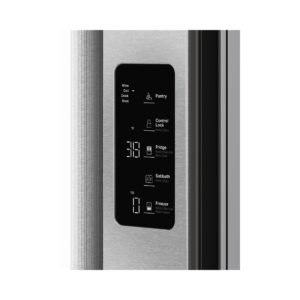 KitchenAid 24.3 Cu. Ft. 36-Inch True Counter-Depth French Door Refrigerator with Signature Platinum Interior view 4
