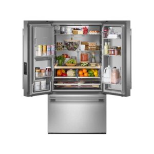 KitchenAid 30 Cu. Ft. 36-Inch French Door Refrigerator with Exterior Water and Ice Dispenser view 2