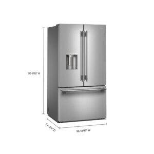 KitchenAid 30 Cu. Ft. 36-Inch French Door Refrigerator with Exterior Water and Ice Dispenser view 5