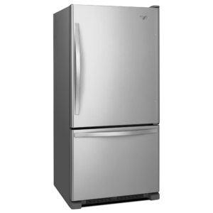Whirlpool® 19 Cu. Ft. Freestanding Bottom-Mount Refrigerator with SpillGuard™ Glass Shelves view 4
