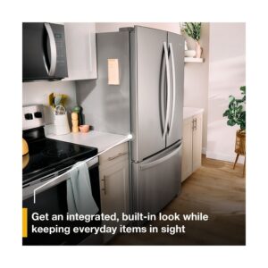 Whirlpool® 20 Cu. Ft. Counter-Depth French Door Refrigerator with Interior Water Dispenser view 5
