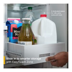 Whirlpool® 23 Cu. Ft. Smart Counter-Depth French Door Refrigerator with In-Door Ice Maker view 5