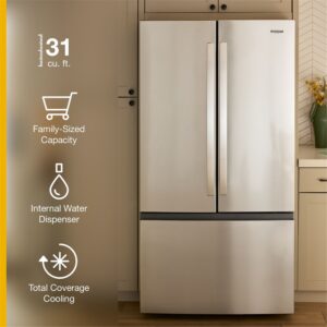 Whirlpool® 31 Cu. Ft. French Door Refrigerator with Interior Filtered Water Dispenser view 2
