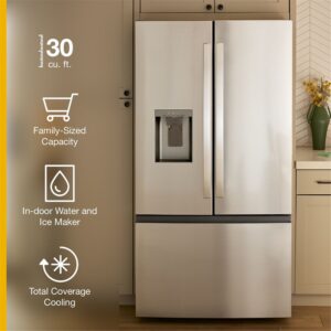 Whirlpool® 30 Cu. Ft. French Door Refrigerator with Exterior Filtered Water and Ice Dispenser view 2