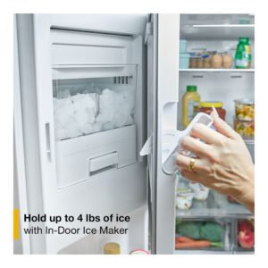 Whirlpool® 30 Cu. Ft. French Door Refrigerator with Exterior Filtered Water and Ice Dispenser view 3