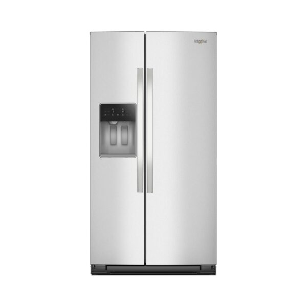 Whirlpool® 21 Cu. Ft. Counter-Depth Side-by-Side Refrigerator with TruCool™ Temperature Management