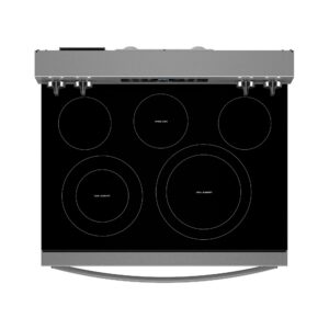 Whirlpool 30-inch Electric Range with Air Cooking Technology view 2