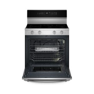 Whirlpool® 30-inch Electric Smart Range with Air Cooking Technology, No Preheat Air Fry, High Speed Preheat Oven, WipeClean™ Coating, and Steam/Self Clean view 3