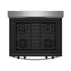 Whirlpool® 30-inch Self Clean Gas Range with No Preheat Mode view 4