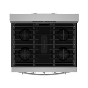 Whirlpool® 30-inch Gas Range with Air Cooking Technology, No Preheat Air Fry and Air Baking and Self Clean view 4