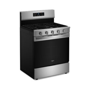 Whirlpool® 30-inch Gas Range with Air Cooking Technology, No Preheat Air Fry and Air Baking and Self Clean view 5