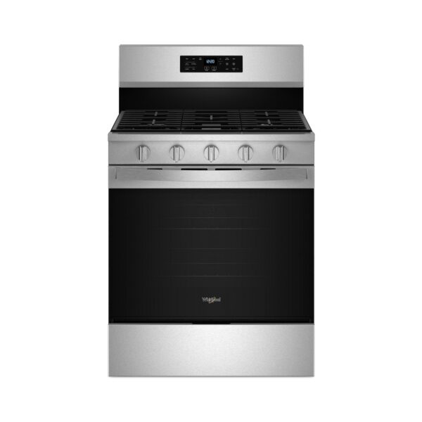 Whirlpool® 30-inch Gas Range with Air Cooking Technology, No Preheat Air Fry and Air Baking and Self Clean