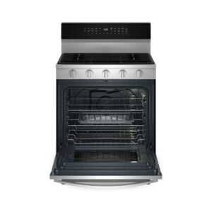 Whirlpool® 30-inch Smart Gas Range with Air Cooking Technology, No Preheat Air Fry, Steam/Self Clean and High Speed Preheat view 2