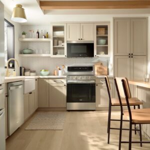 Whirlpool® 30-inch Smart Gas Range with Air Cooking Technology, No Preheat Air Fry, Steam/Self Clean and High Speed Preheat view 7