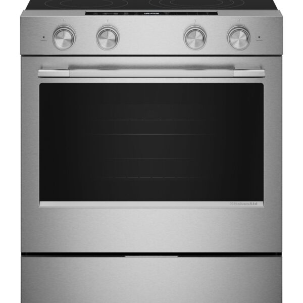 KitchenAid® 30-inch Slide-In Electric Range with Even-Heat™ True Convection and No Preheat Air Fry