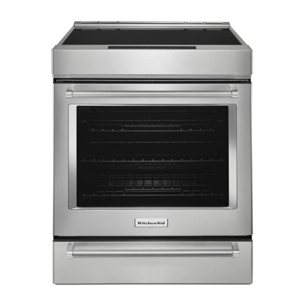 KitchenAid® 30-inch Slide-In Induction Range with Even-Heat™ True Convection and Air Fry Mode
