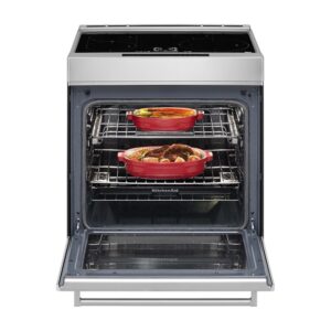 KitchenAid® 30-inch Slide-In Induction Range with Even-Heat™ True Convection and Air Fry Mode view 2