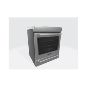 KitchenAid® 30-inch Slide-In Induction Range with Even-Heat™ True Convection and Air Fry Mode view 5