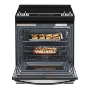 Whirlpool® 30-inch Slide-In Electric Range with Frozen Bake Technology and FlexHeat™ Dual Radiant Elements view 4