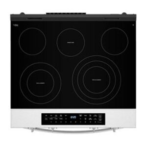 Whirlpool® 30-inch Slide-In Electric Range with Air Cooking Technology and FlexHeat™ Dual Element view 2