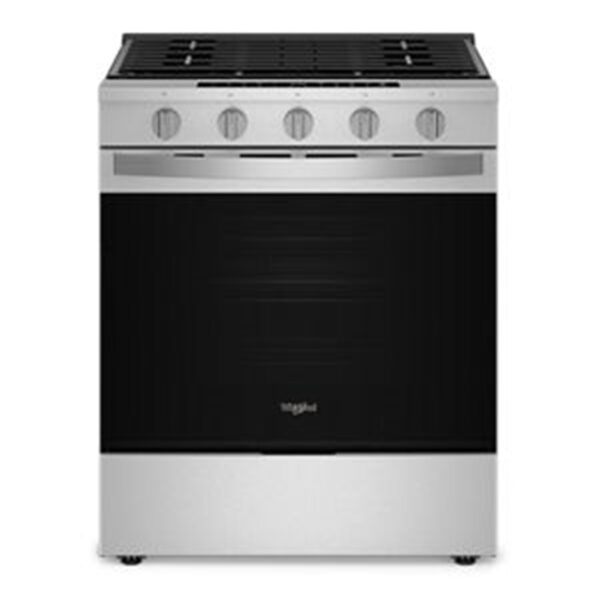 Whirlpool® 30-inch Slide-In Gas Range with Air Cooking Technology and EZ-2-Lift™ Hinged Grates