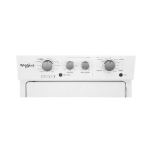 Whirlpool® 3.5 cu. ft. Electric Stacked Laundry Center with 9 Wash Cycles and AutoDry™ view 3