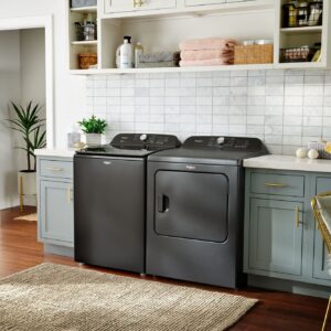 Whirlpool® 7.0 Cu. Ft. Electric Dryer with Moisture Sensing and Steam Refresh Cycle view 8