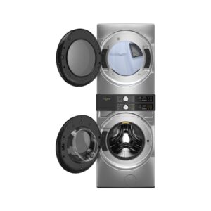 Whirlpool® Front Load Laundry Tower with UV Clean Technology and Intelligent Wash & Dry Sensors view 2