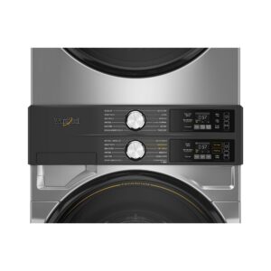 Whirlpool® Front Load Laundry Tower with UV Clean Technology and Intelligent Wash & Dry Sensors view 5