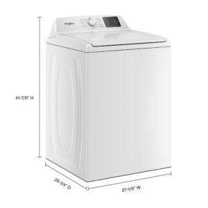 Whirlpool® 4.1 Cu. Ft. Top Load Washer with Presoak Option and Sanitize with Oxi Cycle view 3